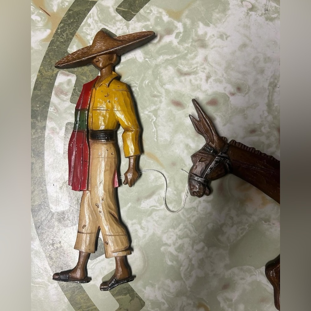 SUUUUUPER VNTG - SEXTON - METAL - WALL HANGING - Set